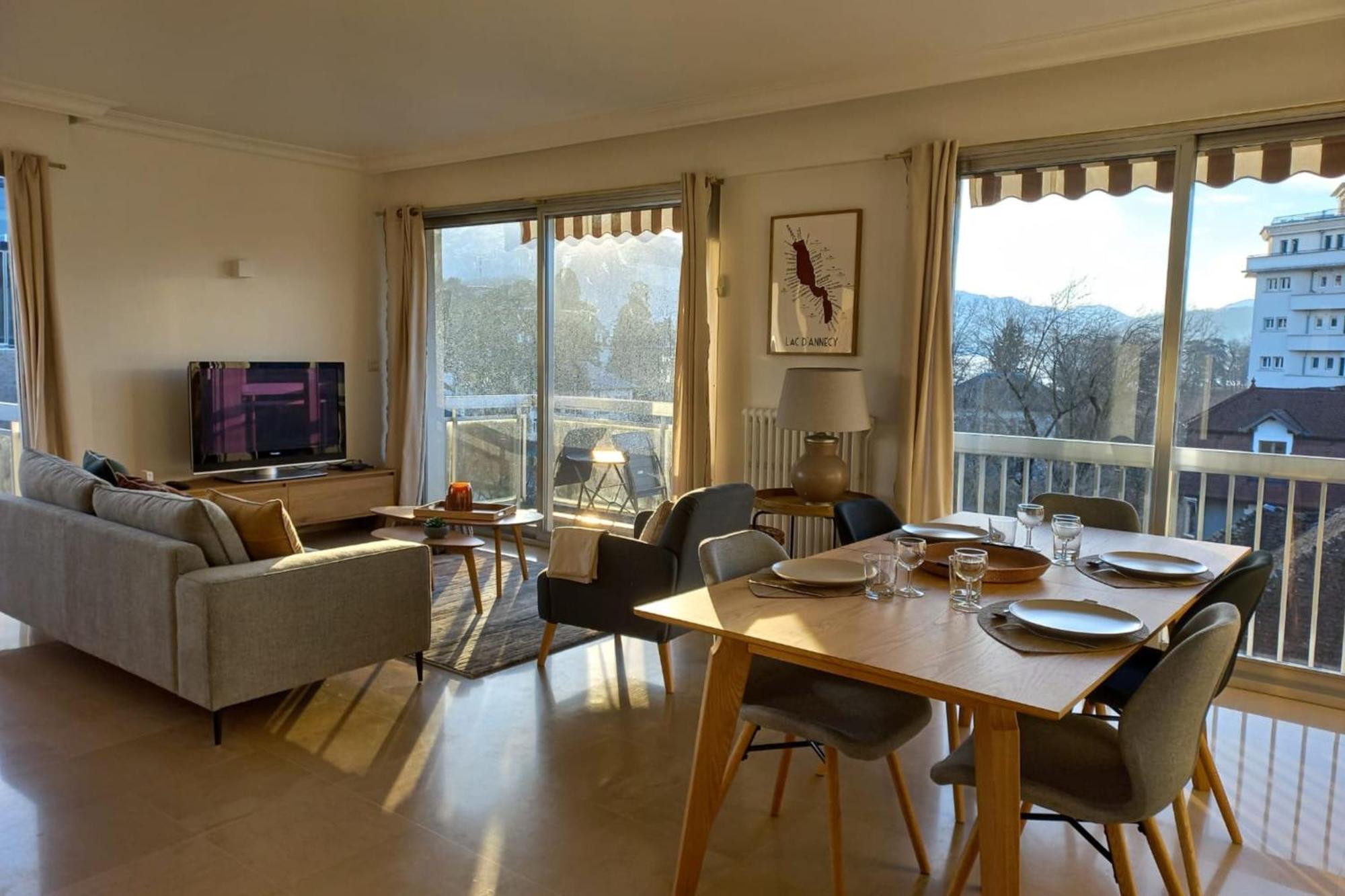 Tournette-Comfortable And Quiet Luxury Apartment Annecy Exterior photo